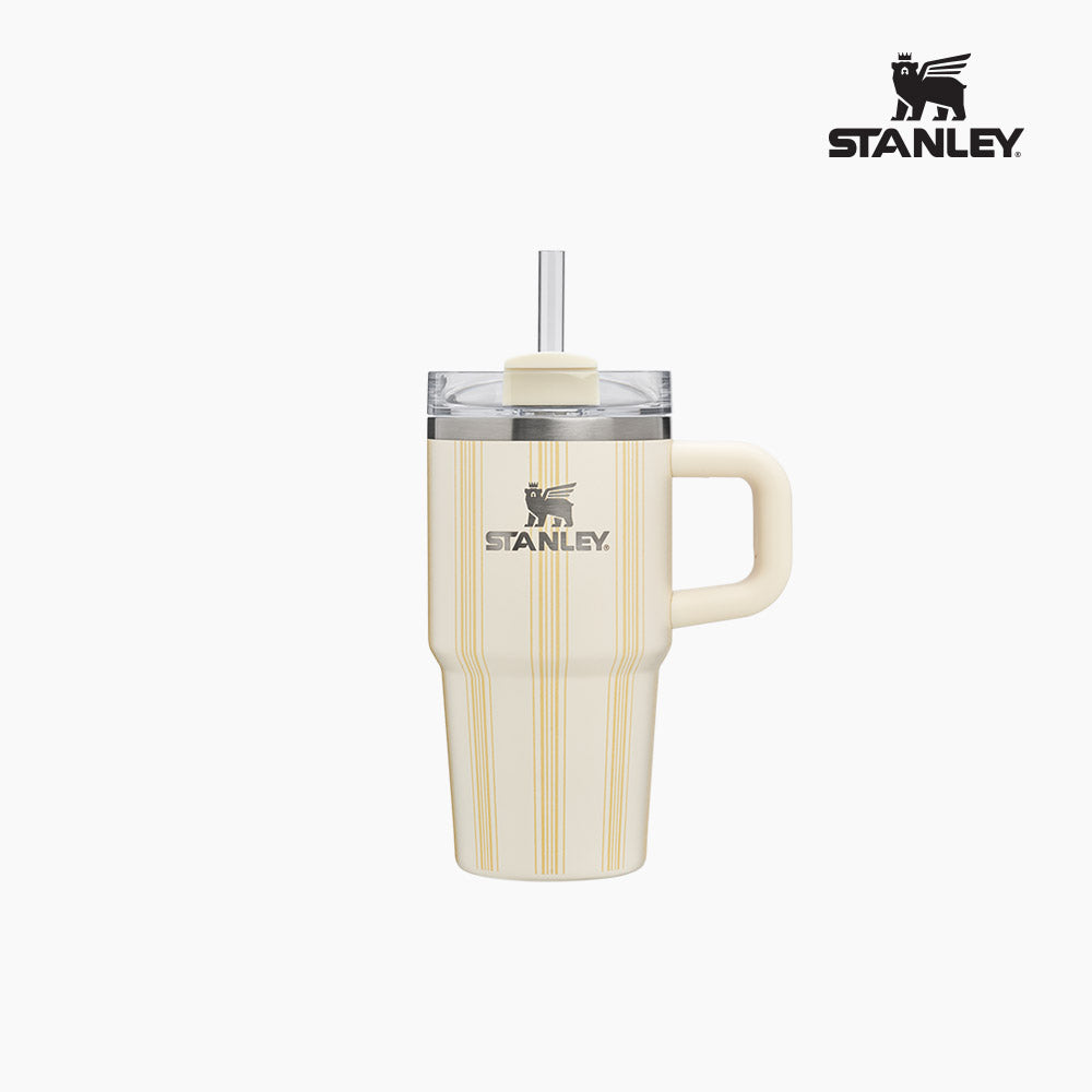 STANLEY Spring Picnic Collection Quencher H2.0 Flow State 保溫杯 591ml 奶油野餐條紋