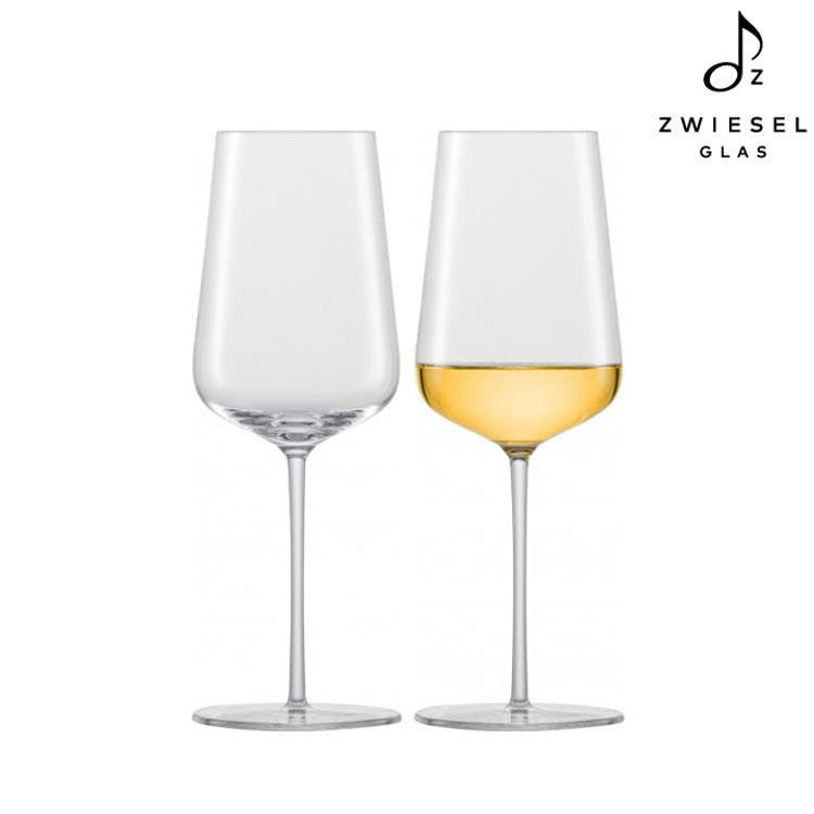 ZWIESEL GLAS [Vervino系列] 德國製造 手工吹製白酒杯 487ml - Crystal Clear 鑽石純淨款｜法式優雅選物