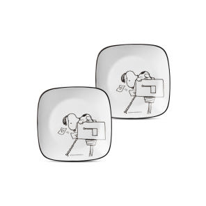 Corelle 康寧餐具史努比與查理限定版 餐具組2件裝