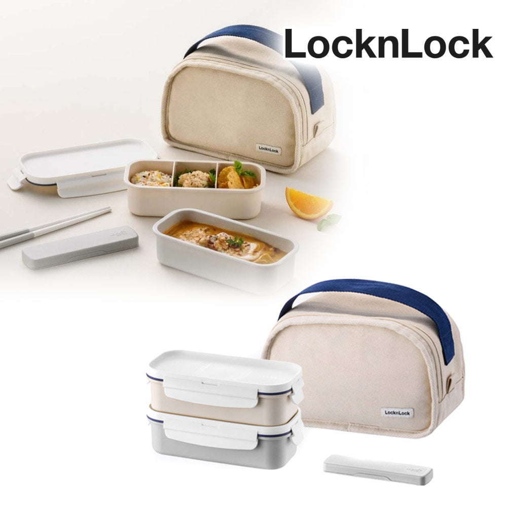 Locknlock 2層 上班族午餐盒 沙拉容器配菜容器 野餐盒