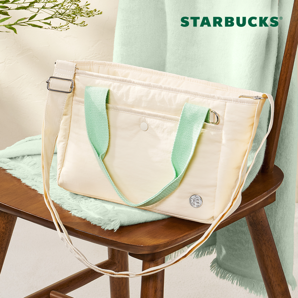 Starbucks 星 巴克 晴天日子兩用托特包