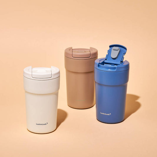 Locknlock 樂扣樂扣一觸即發陶瓷保溫杯 400ml 多色可選