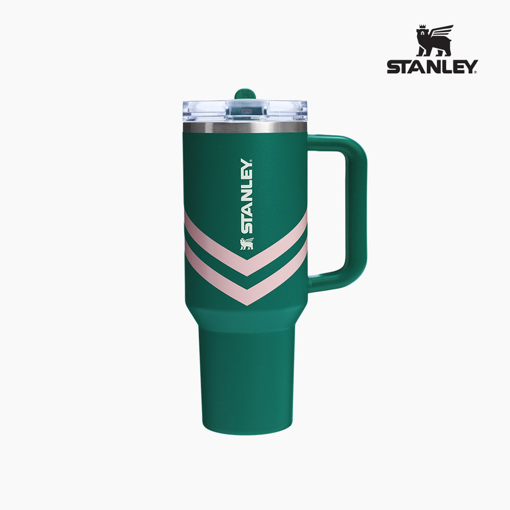 Stanley Quentzer Pro 專業翻蓋吸管保溫杯 1.18L Emerald Chevron
