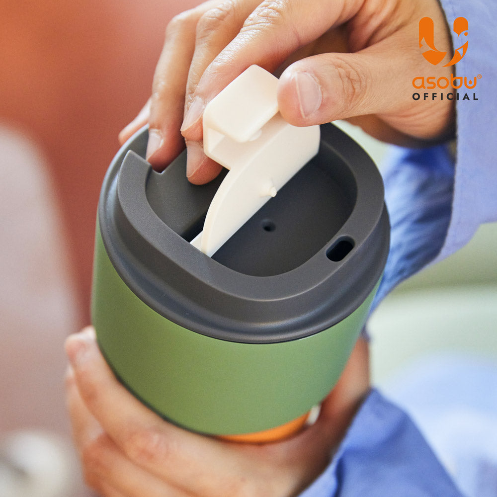 加拿大 Asobu 陶瓷塗層保溫杯 650ml 拼色款