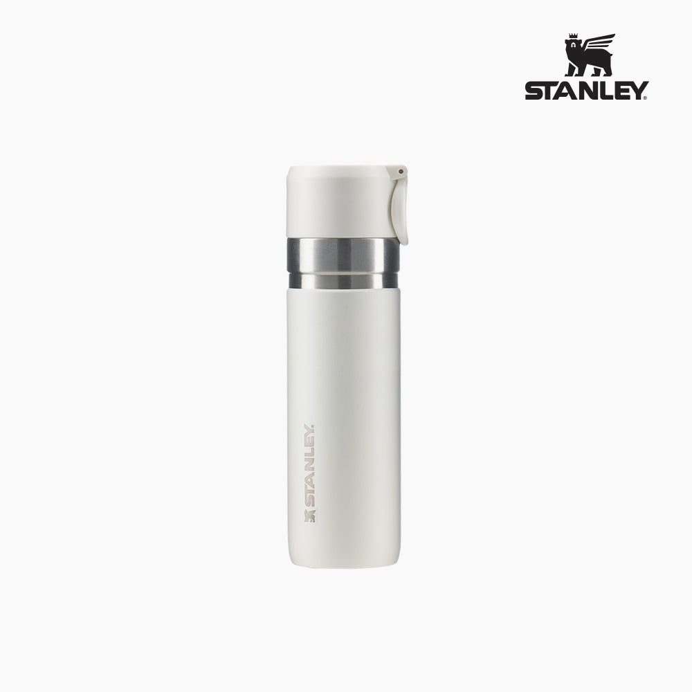 STANLEY Go Slim Bottle 473ml 纖薄保溫瓶 奶油白