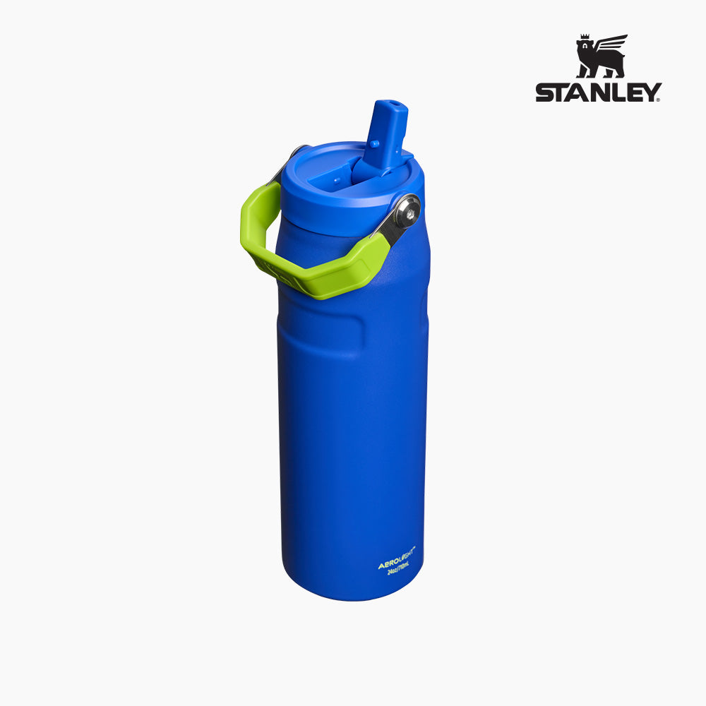 Stanley Iceflow Aerolite Flipstraw 2.0 Tumbler 710ml, Cobalt Chartreuse