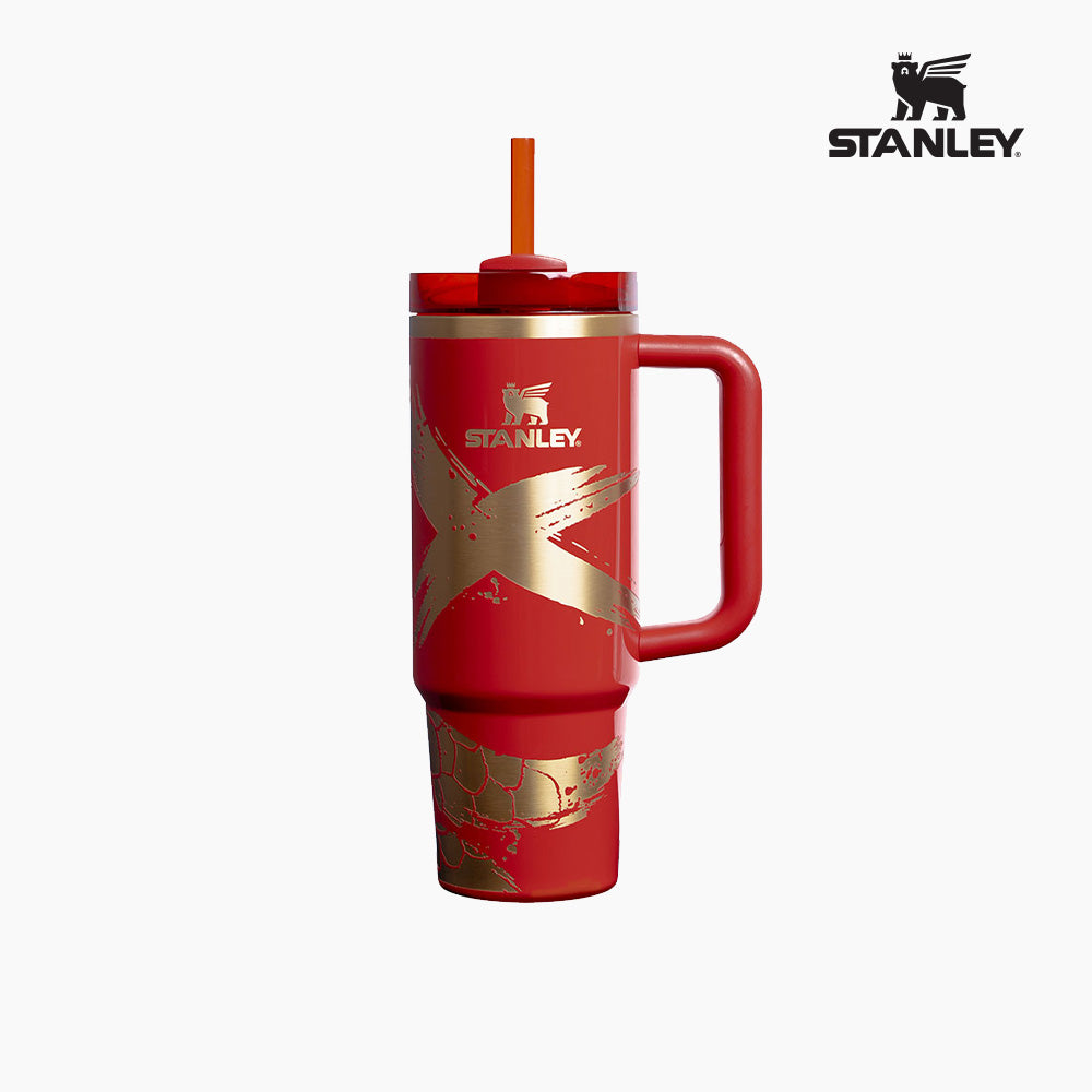Stanley 蛇年限量版保溫杯 887ml - 紅色/藍色