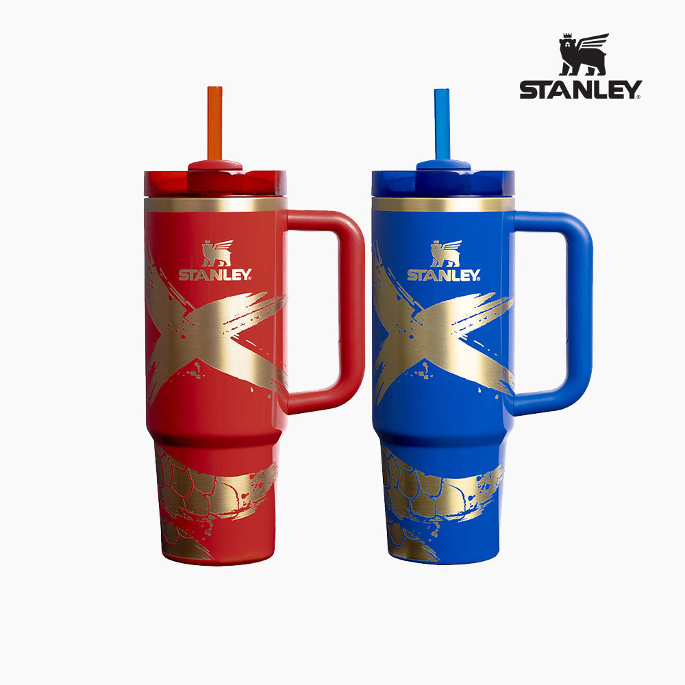 Stanley 蛇年限量版保溫杯 887ml - 紅色/藍色