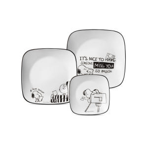 Corelle 康寧餐具史努比 Snoopy & Charlie 系列 3件裝