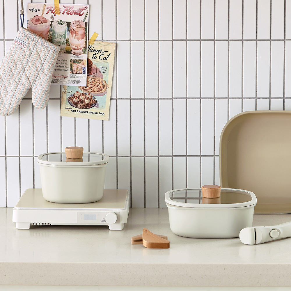 Neoflam 陶瓷塗層疊疊方鍋套裝