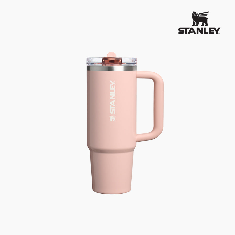 Stanley Quentzer Pro 系列 887ml 翻蓋吸管保溫杯 - Peach Whip Gloss