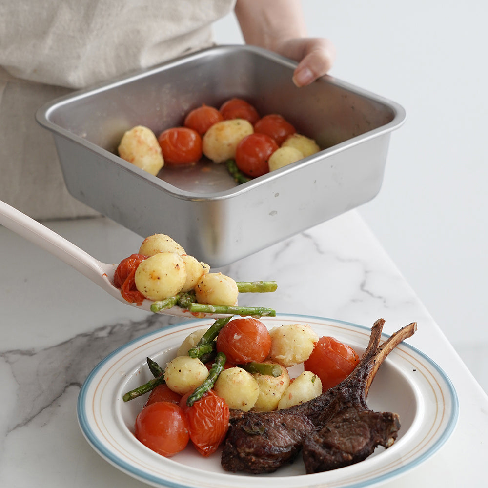 德國 ALTENBACH 正方形不鏽鋼料理盤(韓國製)