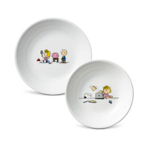 Corelle 康寧餐具 史努比居家系列 碗碟2件裝