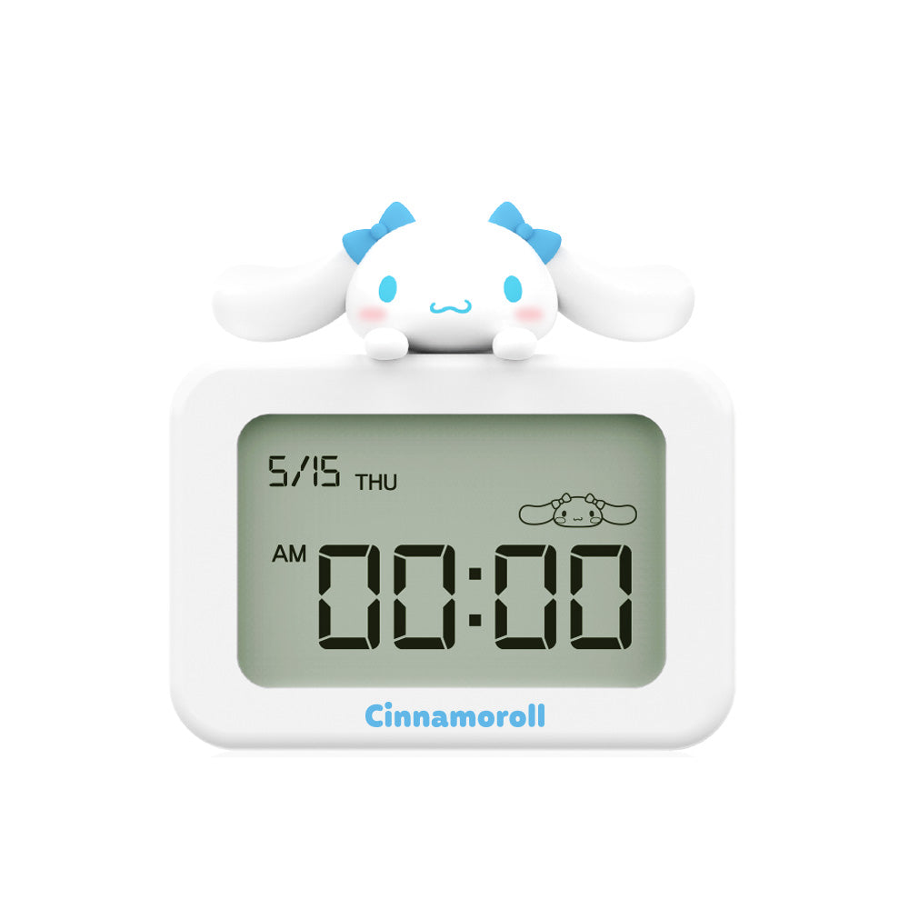 Sanrio Sanrio Silent Mini 桌上型時鐘鑰匙圈 Cinnamoroll
