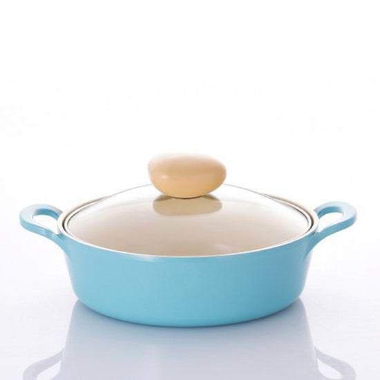 Neoflam Retro 玻璃蓋燉鍋 22cm (薄荷綠) - 優惠券特價