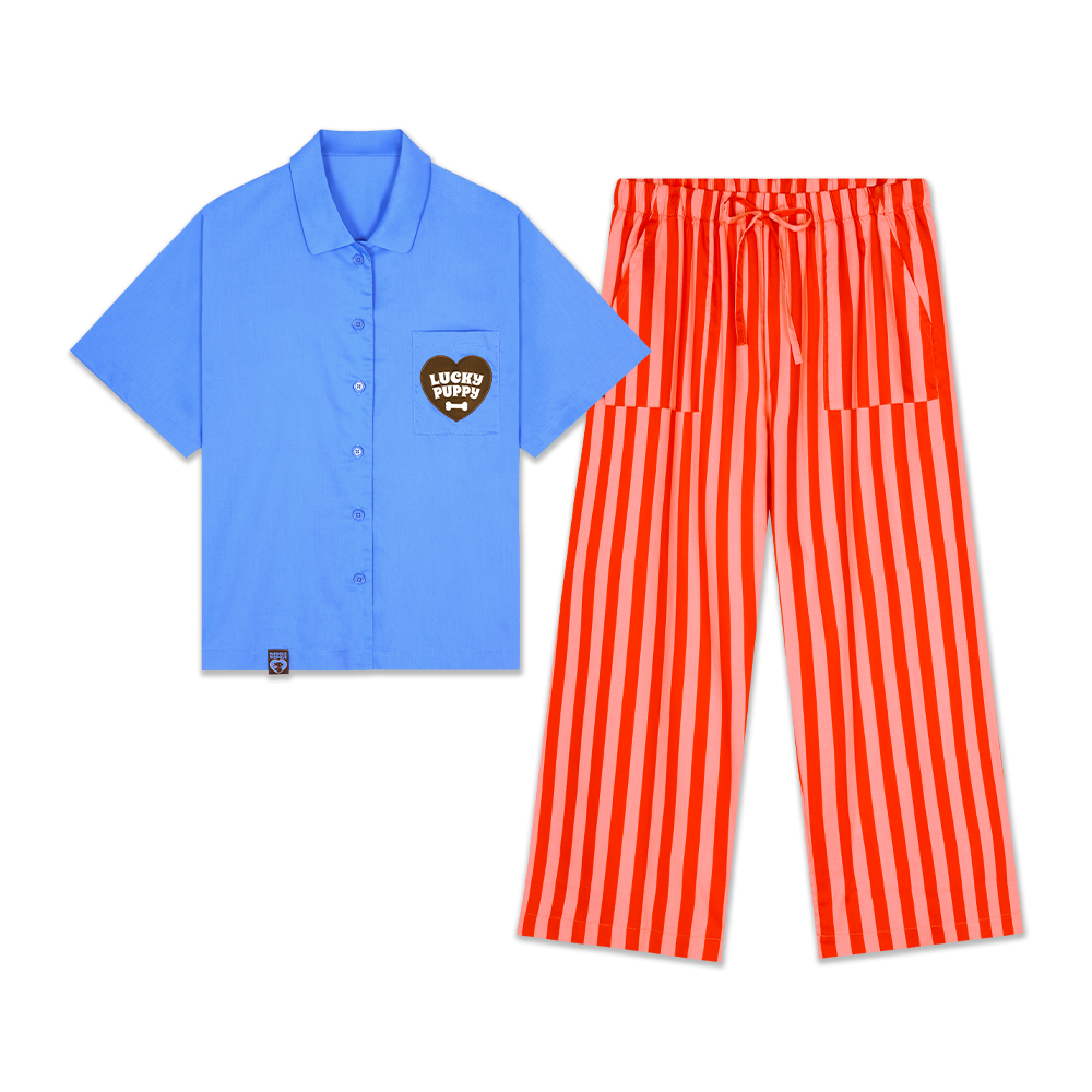 wiggle wiggle 短袖睡衣套裝 細節展示