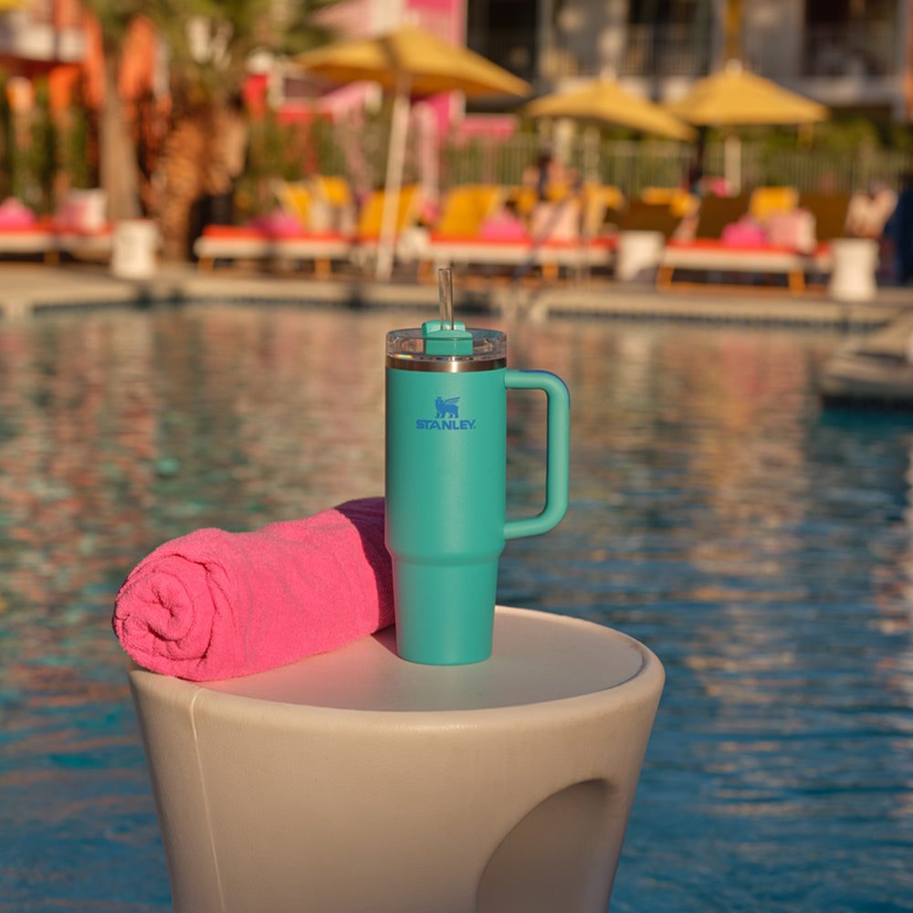 Stanley Quencher H2.0 Flowstate 保溫杯 887ml Aqua Green
