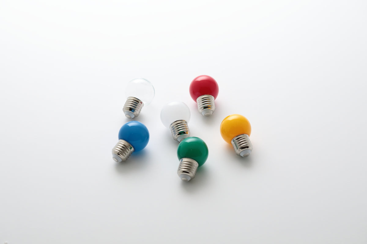 ILKW LED G45彩色燈泡 E26螺口 1.5W 多色可選