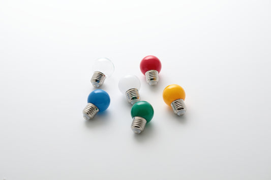 ILKW LED G45彩色燈泡 E26螺口 1.5W 多色可選