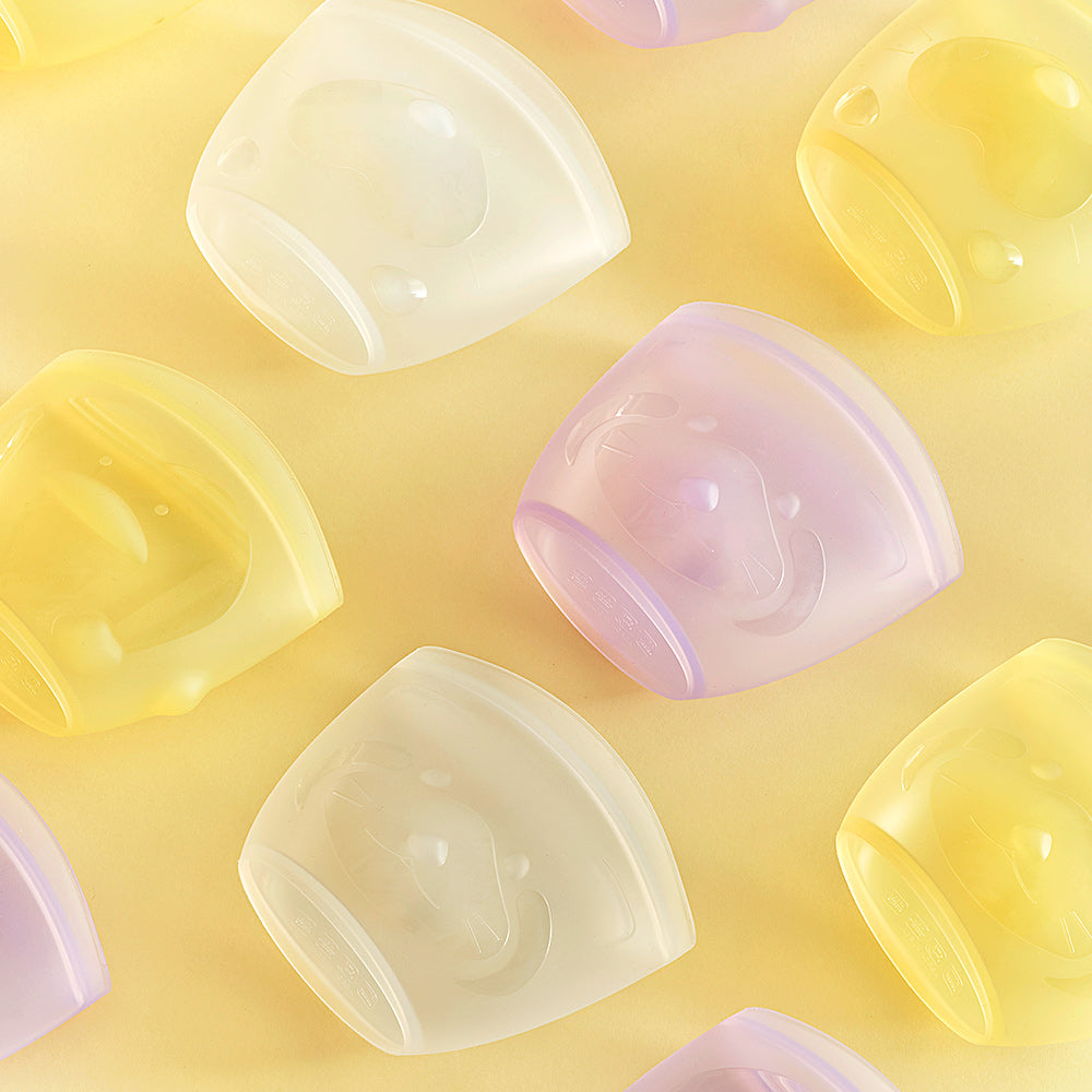 韓國製造 SILIPOT 矽膠嬰兒密封食品袋（BEBE Zipper Bag）