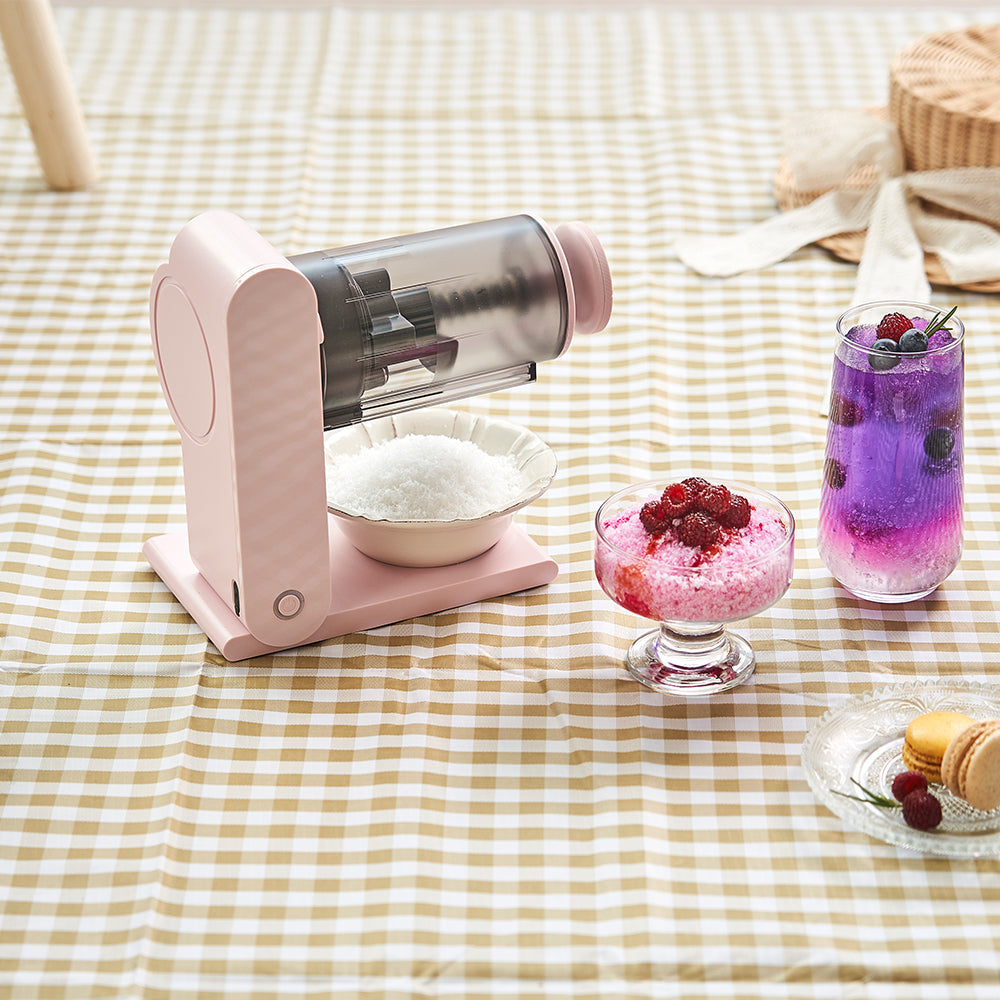 韓國Danmi 電動刨冰機 便攜無線設計