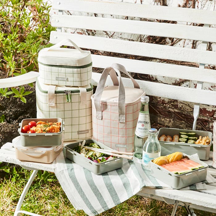 韓國Locknlock 三層餐盒 便當盒上 班族 野餐飯盒 沙拉盒 盒子容器