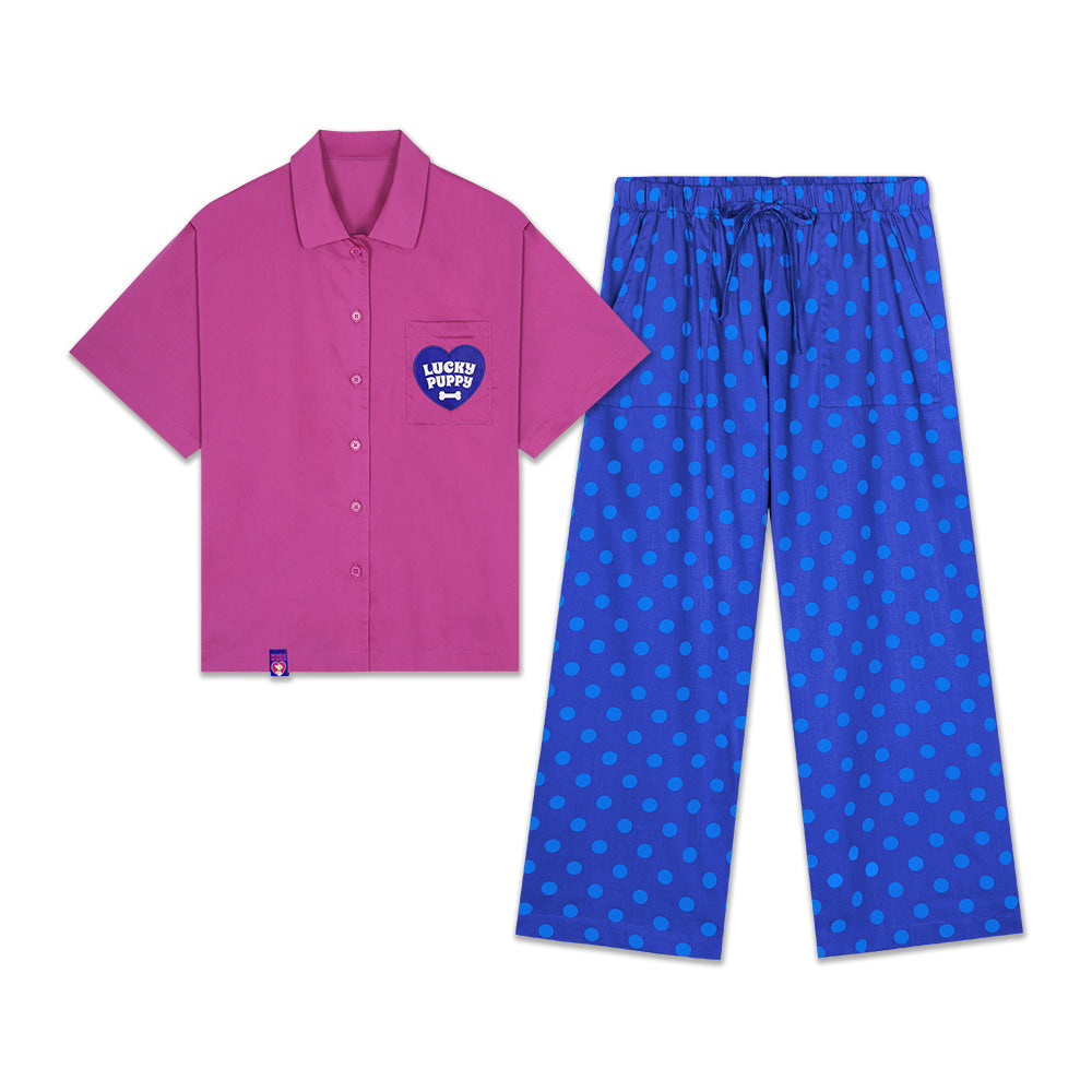 wiggle wiggle 短袖睡衣套裝 細節展示