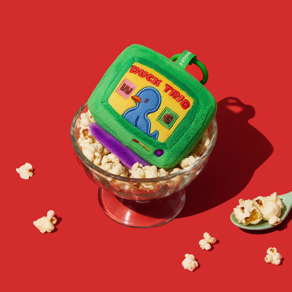 wiggle wiggle 毛絨匙扣 細節展示