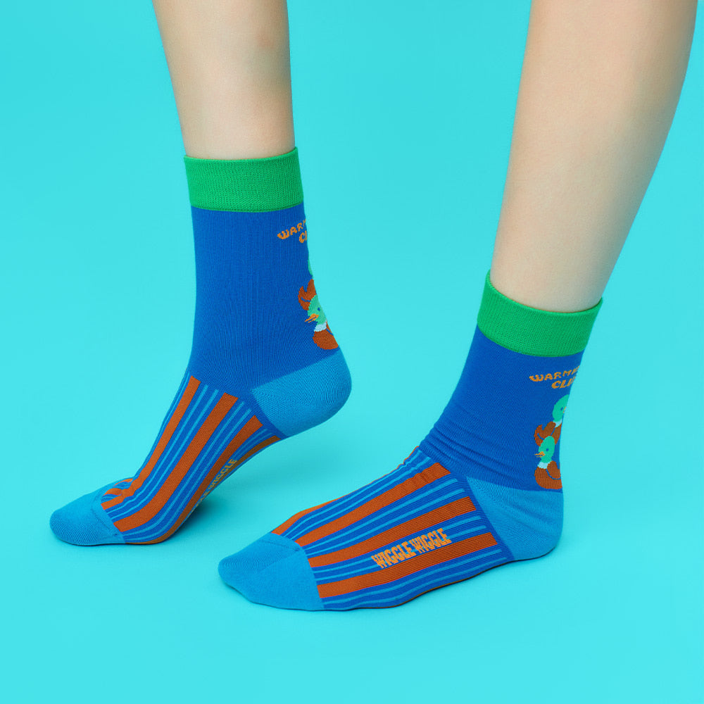 wiggle wiggle 印花襪子 細節展示