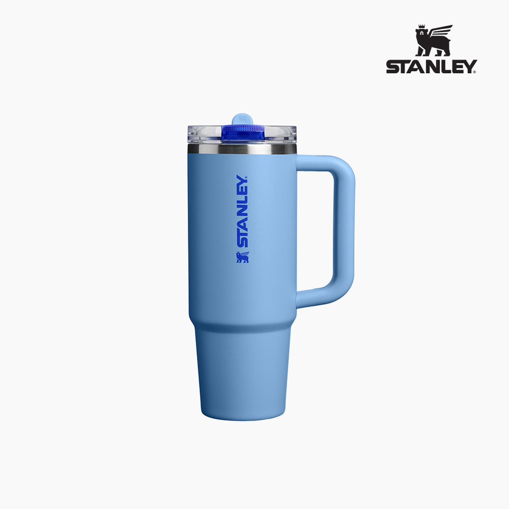 Stanley Quentzer Pro 系列 887ml 翻蓋吸管保溫杯 - Blue Sky