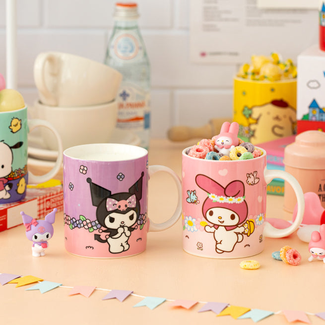 Sanrio 花卉馬克杯 325ml