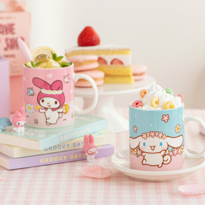 Sanrio 花卉馬克杯 325ml