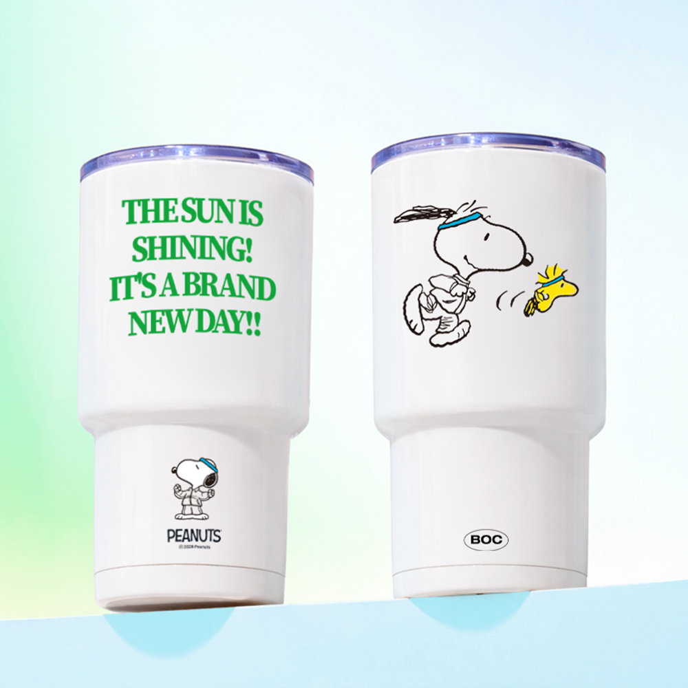 Bofriends Snoopy 史努比運動雙層真空保溫杯 600ml