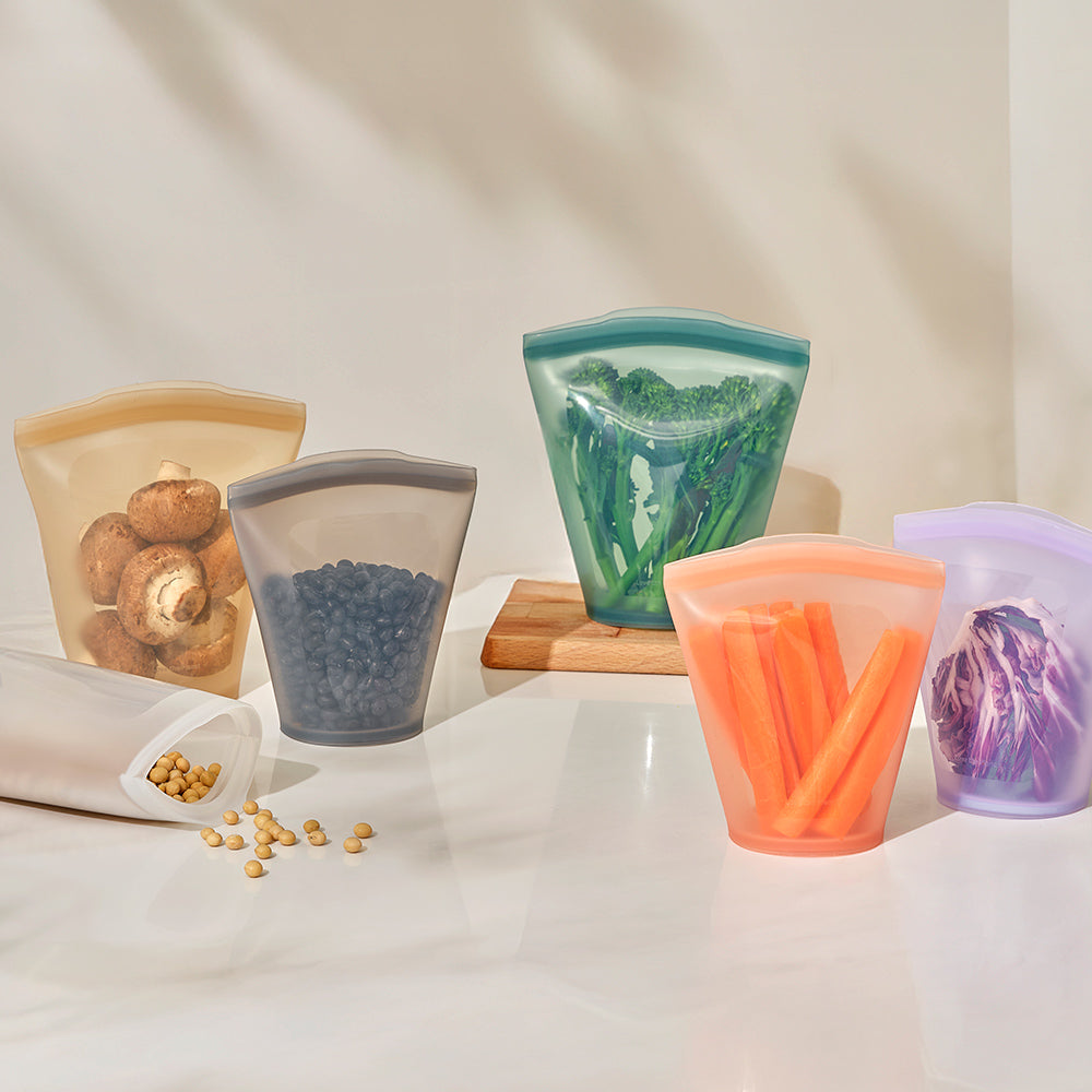 韓國製造 SILIPOT 可站立食品保鮮袋（490ml/760ml）