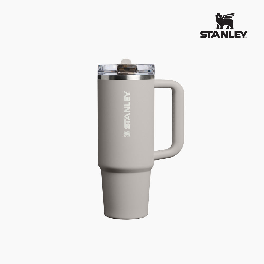 Stanley Quentzer Pro 系列 887ml 翻蓋吸管保溫杯 - Ash