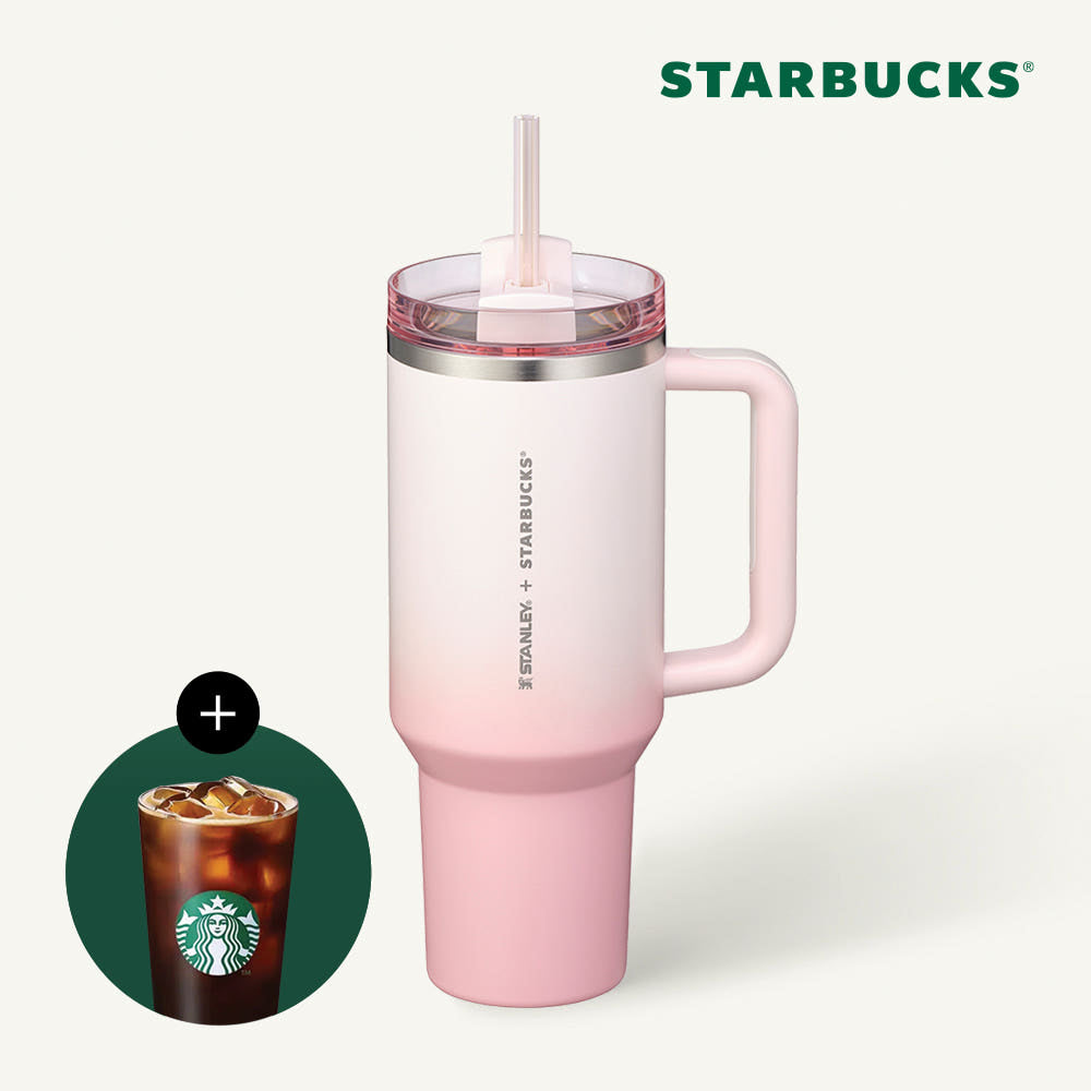 Starbucks 887ml 隔熱吸管杯