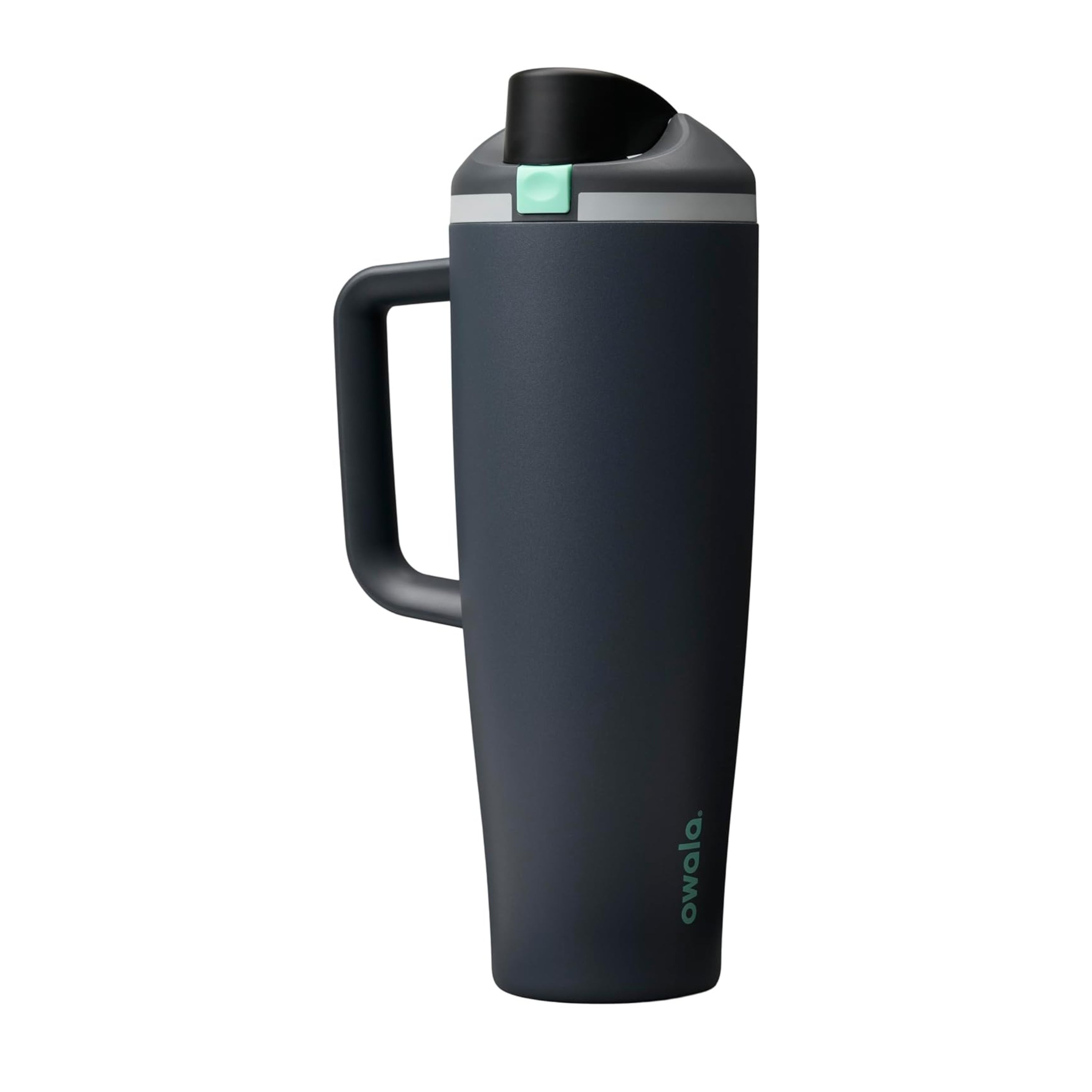 Owala FreeSip Tumbler 不鏽鋼保溫吸管杯 連杯柄 40oz 1.18L Foggy Tide