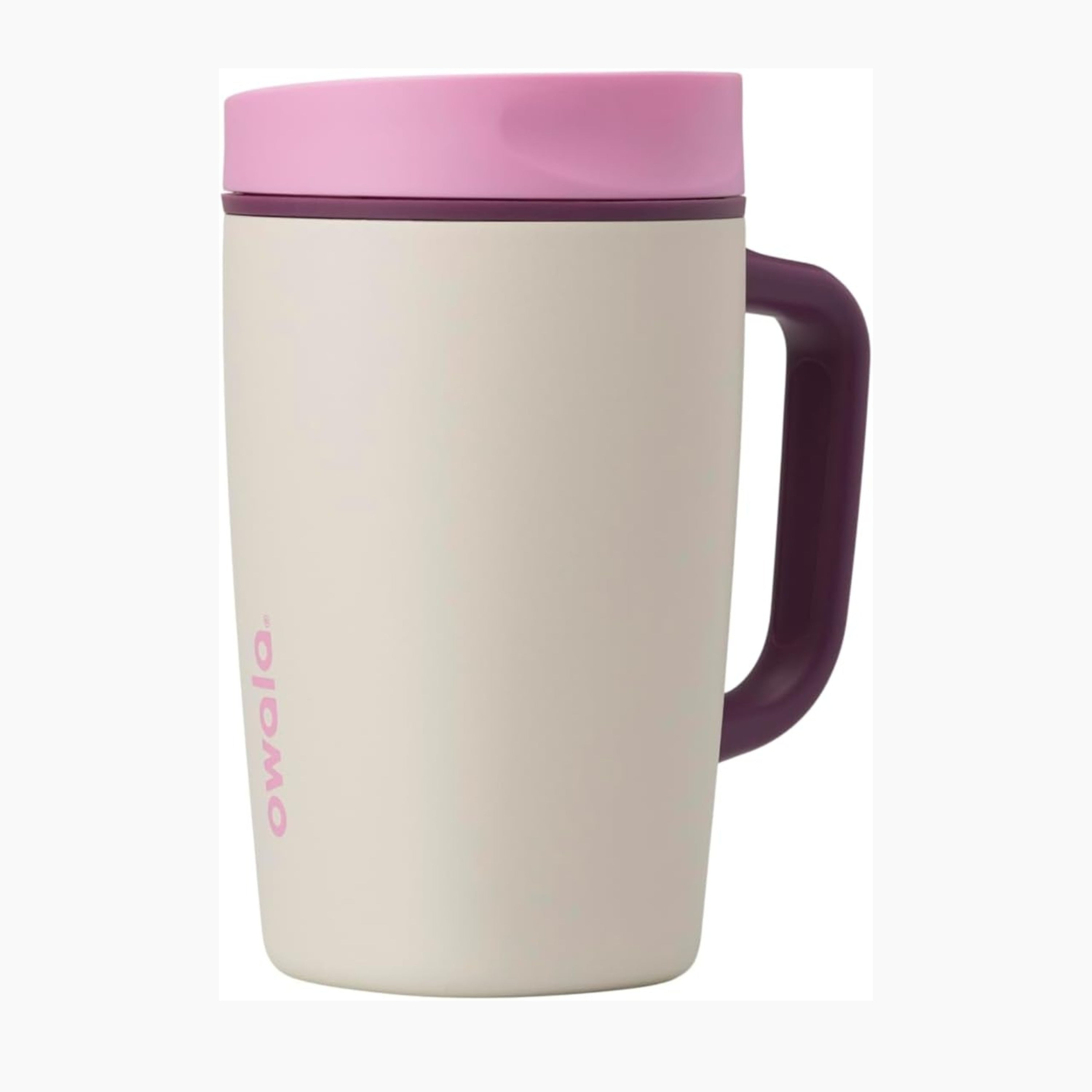 Owala SmoothSip Slider 保溫杯 12oz 滑蓋鎖定 附提把 不鏽鋼 Daybreak