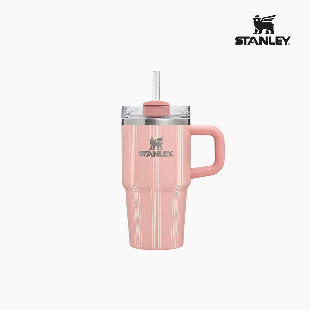 STANLEY Spring Picnic Collection 保溫杯 591ml Peach Rose Picnic Stripe