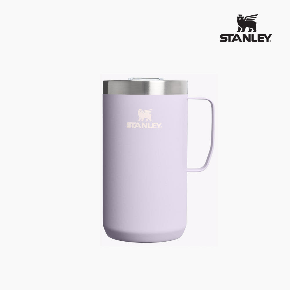STANLEY Everyday Camp Mug 24oz 709ml | 保溫咖啡杯 | 不鏽鋼隔熱馬克杯 Rose Quartz