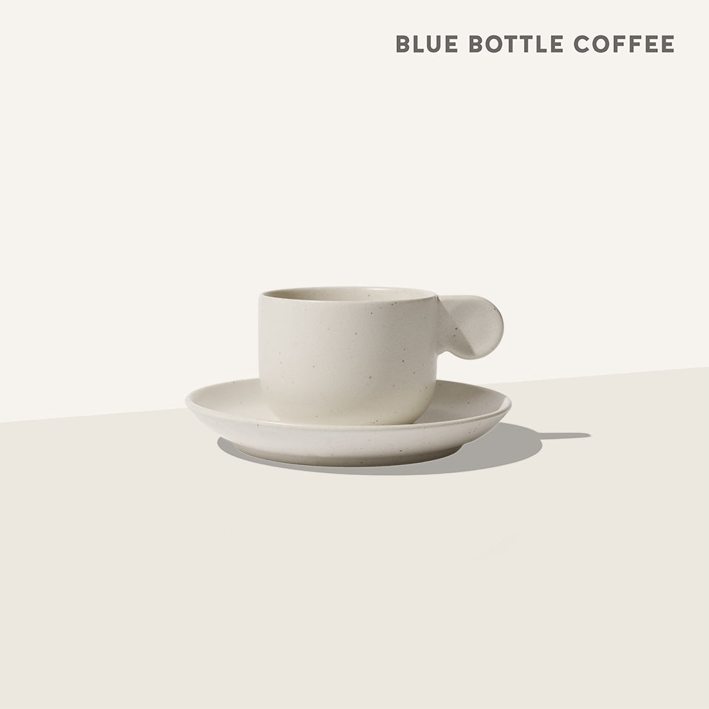Blue Bottle Coffee 藍瓶咖啡 Essentialist C&S 200ml 瓷器杯盤組