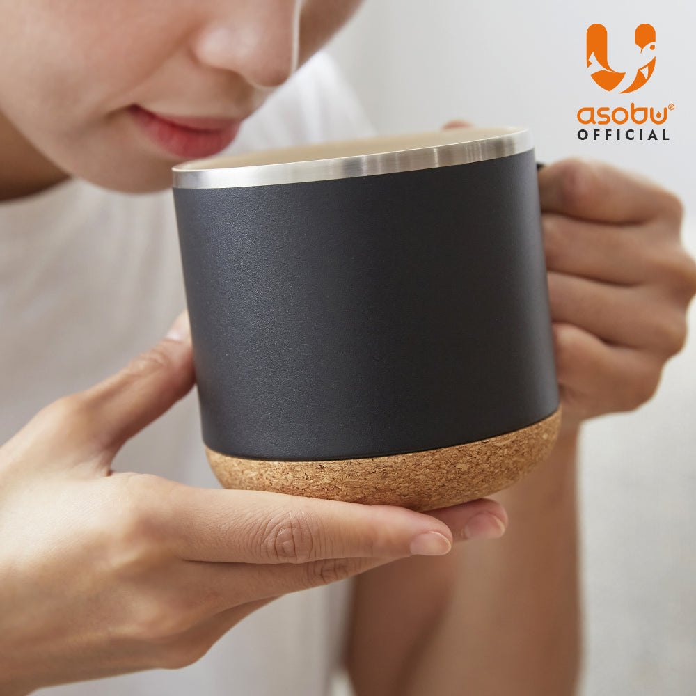 加拿大 Asobu 陶瓷塗層不鏽鋼杯 490ml