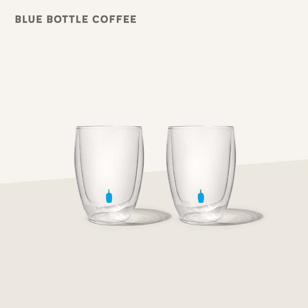 BLUE BOTTLE COFFEE 雙層隔熱玻璃杯組 12oz (350ml)
