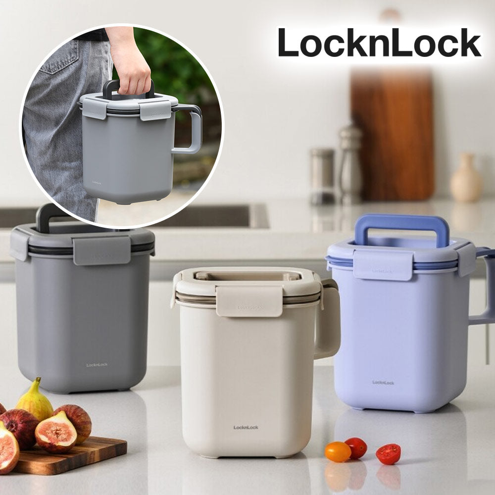 韓國製 Locknlock 乾濕分離 廚餘垃圾桶 廚餘桶
