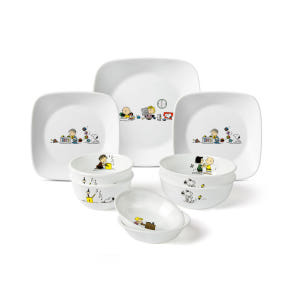 Corelle 康寧餐具史努比 The Home 系列 9件套裝