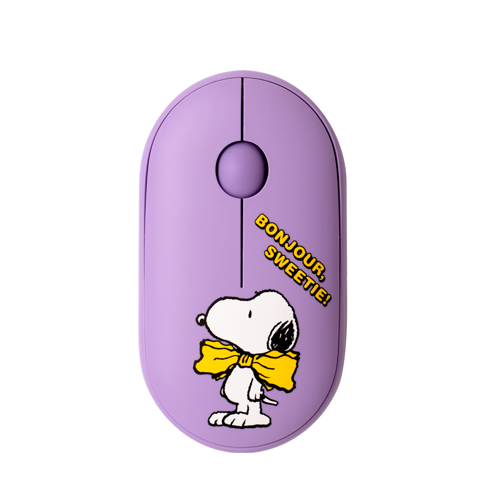 Snoopy 史努比無線藍牙靜音滑鼠 多設備切換 1200DPI 三色可選