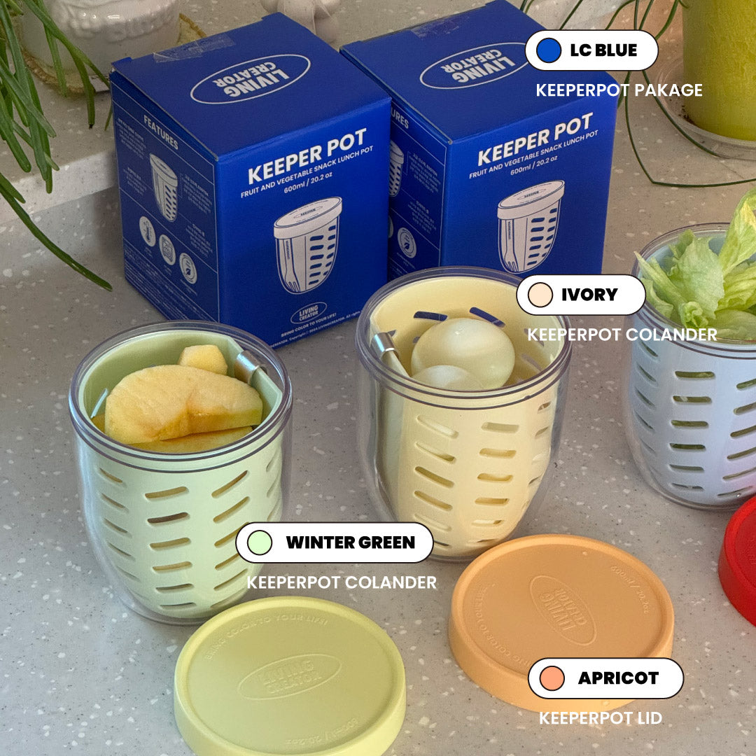 韓國製 Living Creator 蔬菜水果零食盒