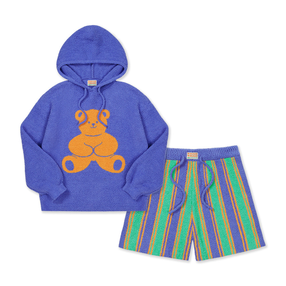 wiggle wiggle 連帽睡衣套裝 細節展示