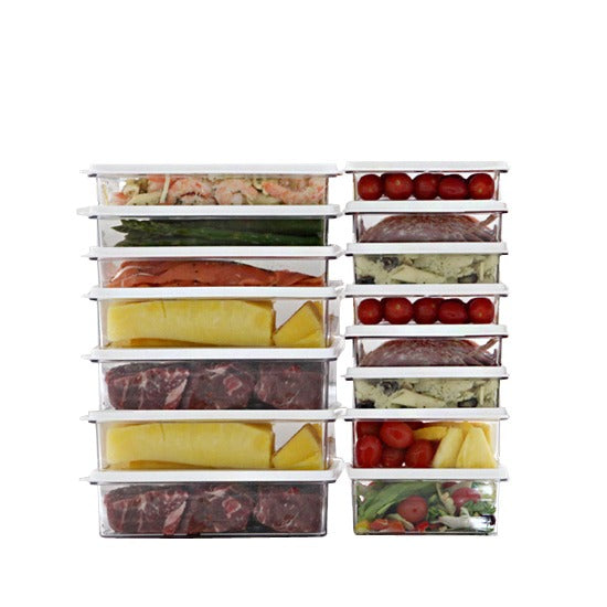 【韓國昌信】SENSE冰箱收納盒-經典H組(15件)