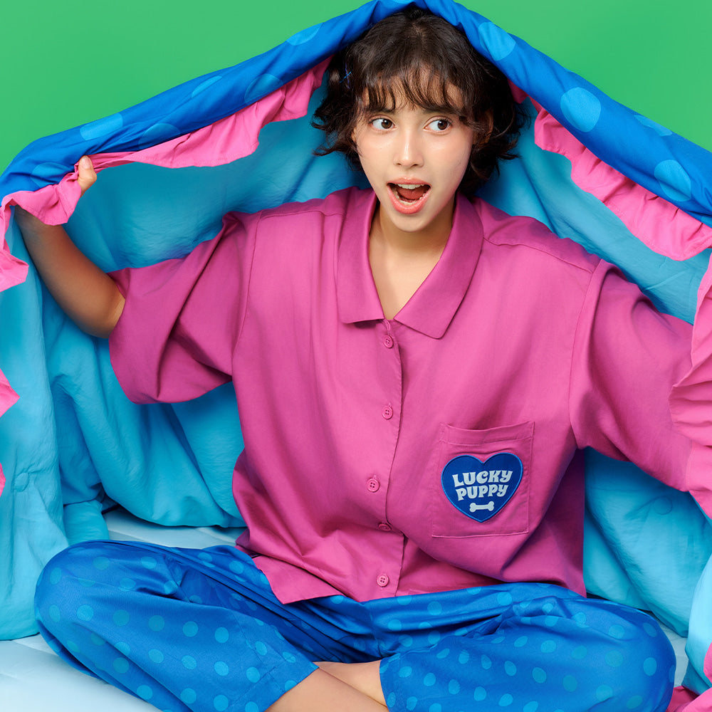 wiggle wiggle 短袖睡衣套裝 細節展示